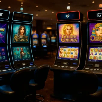 Лицензионные игровые автоматы NetEnt и IGT в казино Вегаса