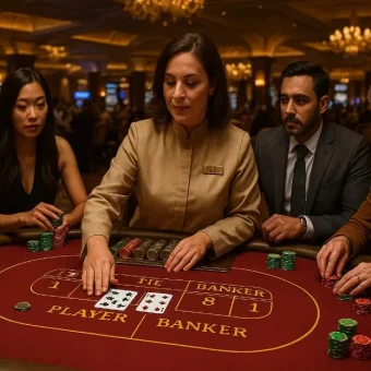 Бакара в Bellagio Las Vegas: ставки, зонирование и поведение игроков