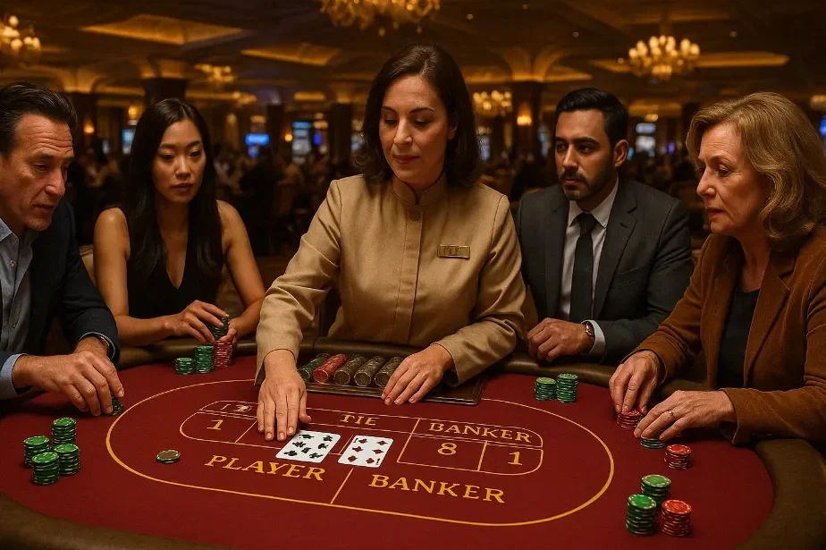 Бакара в Bellagio Las Vegas: ставки, зонирование и поведение игроков