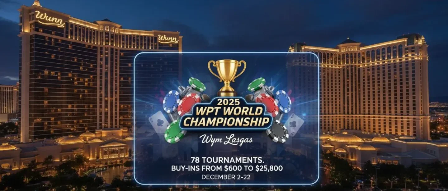 Крупнейший покерный ивент года: WPT 2025 в Wynn Las Vegas — даты и детали участия Крупнейший покерный ивент года: WPT 2025 в Wynn Las Vegas — даты и детали участия